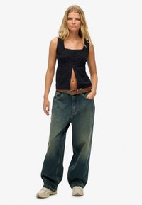 Superdry & Co IBIZA SLEEVELESS  - Top - black