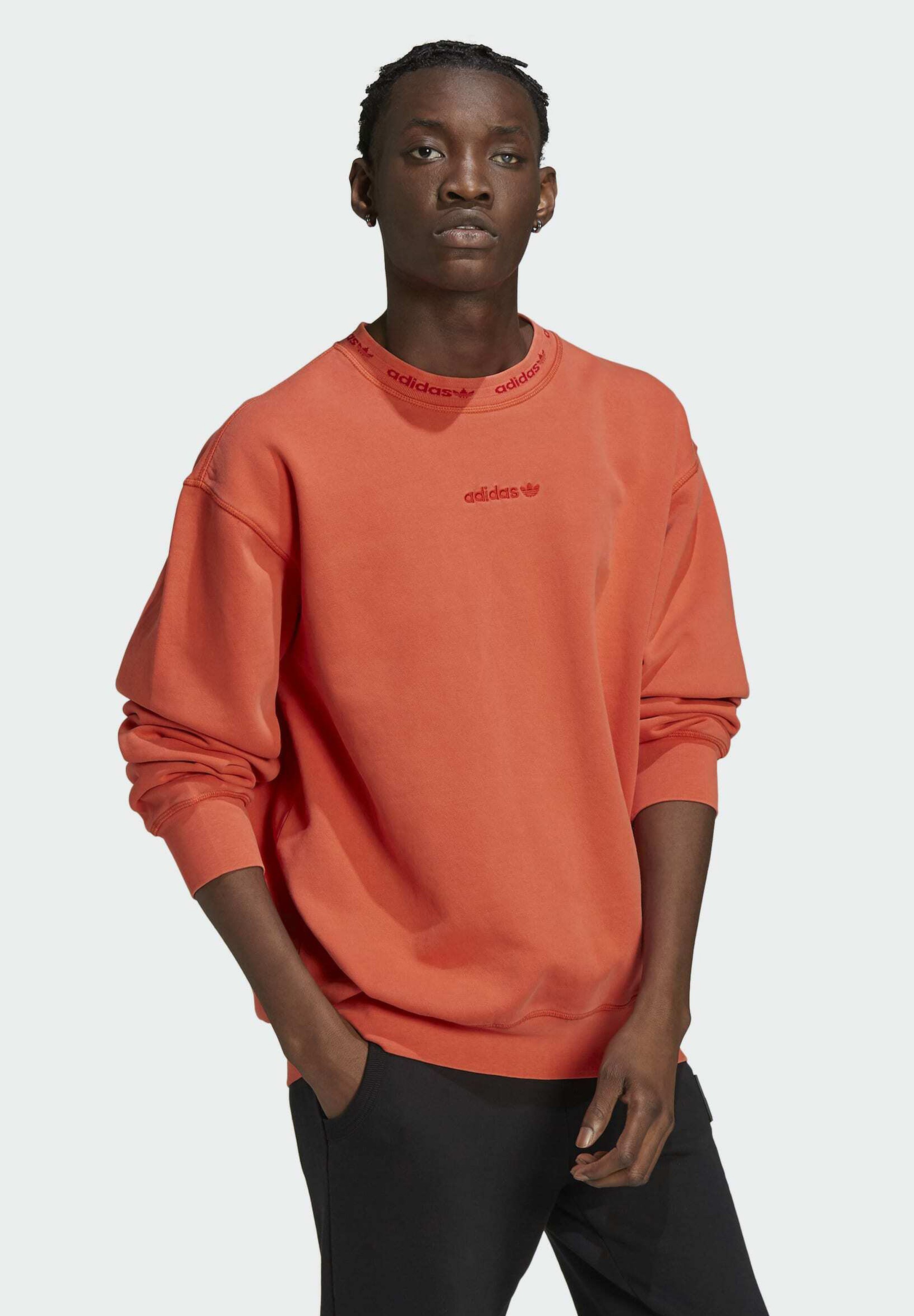 adidas dyed crewneck sweatshirt