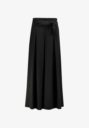 Pennyblack, PANTALONE AMPIO PLANA SABLÉ NERO - Pantaloni - nero