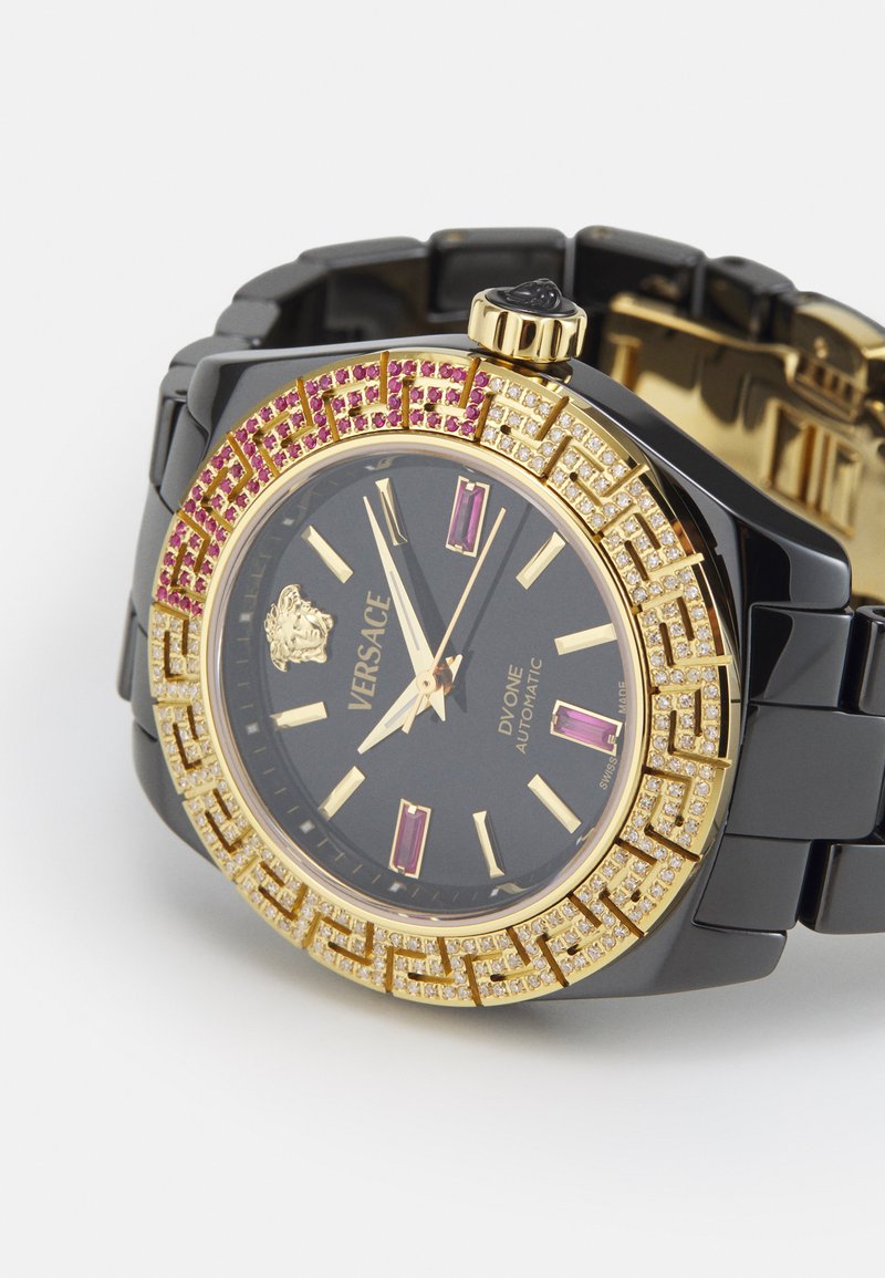Versace DV ONE CERAMIC AUTOMATIC WITH DIAMONDS AND RUBIES UNISEX