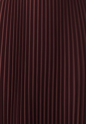 WILLA, AMUR SKIRT - Plisirana suknja - burgundy