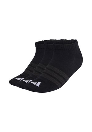 3 PAIR PACK - Calcetines tobilleros - black   black   white