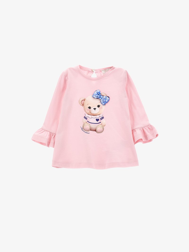 Monnalisa BABY BEAR - T-shirt à manches longues - rosa fairytale