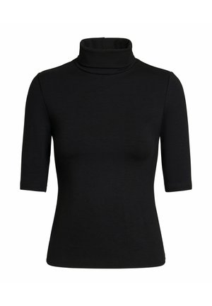 FALKE, SELECTION MOCK - T-shirt basique - black