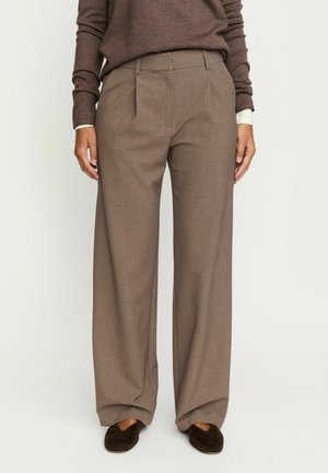 Soft Rebels, SRVILJA MIDWAIST LOOSE PANT - Панталони - coffee quartz