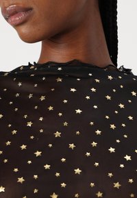 Noisy May NMSTAR FOIL  - Long sleeved top - black