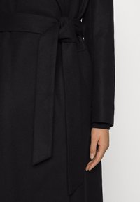 Calvin Klein ESSENTIAL WRAP COAT - Casaco clássico - black