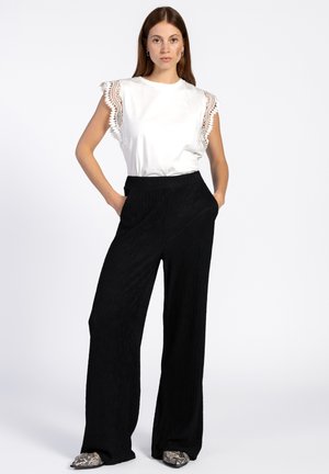 Trousers - black