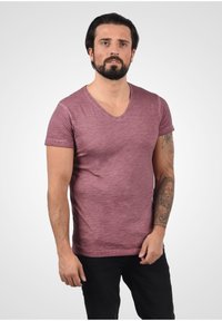 Solid SDCONLEY - T-shirts print - wine red