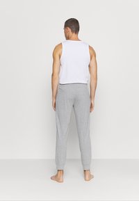 Pier One 2 PACK - Bas de pyjama - mottled dark grey/mottled grey