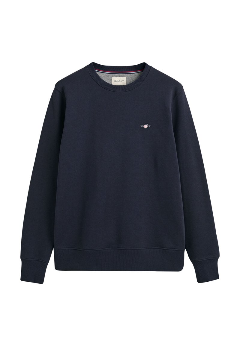 GANT SHIELD C NECK Sudadera evening blue/azul marino