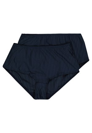 2ER-PACK NADELSTREIFEN HÖHER GESCHNITTEN - Briefs - dark blue
