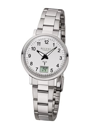 FUNKUHR - Digitaluhr - silberfarben