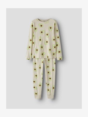 NKFNIGHT SET - Pižamos komplektas - oatmeal