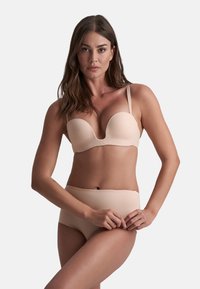 Bye Bra DEEP PLUNGE - Reggiseno con spalline regolabili - beige