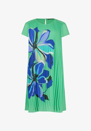 Betty Barclay, BETTY BARCLAY KURZARM PLISSEEKLEID - Jurk - green cream