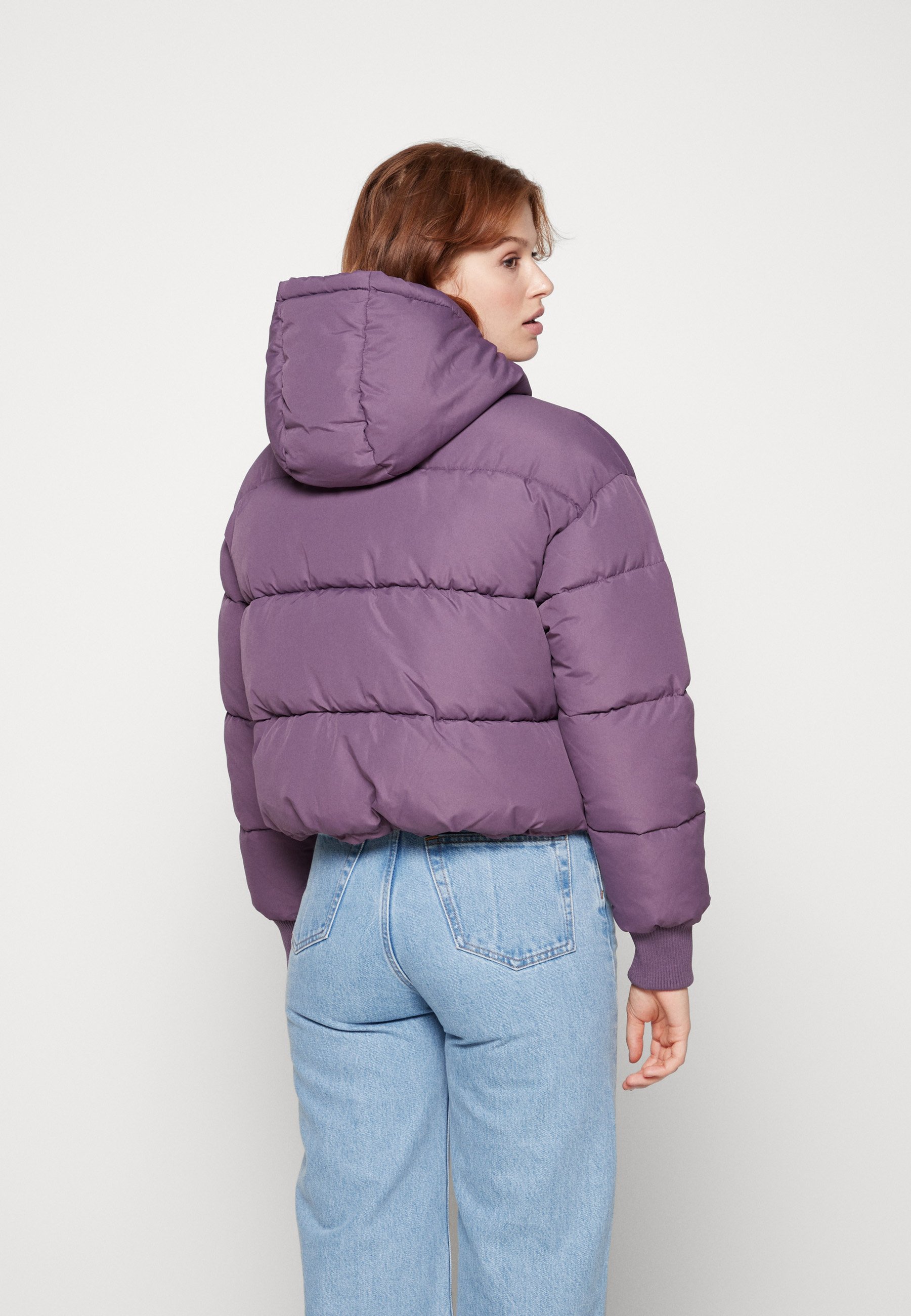 Monki Winter jacket - purple - Zalando 