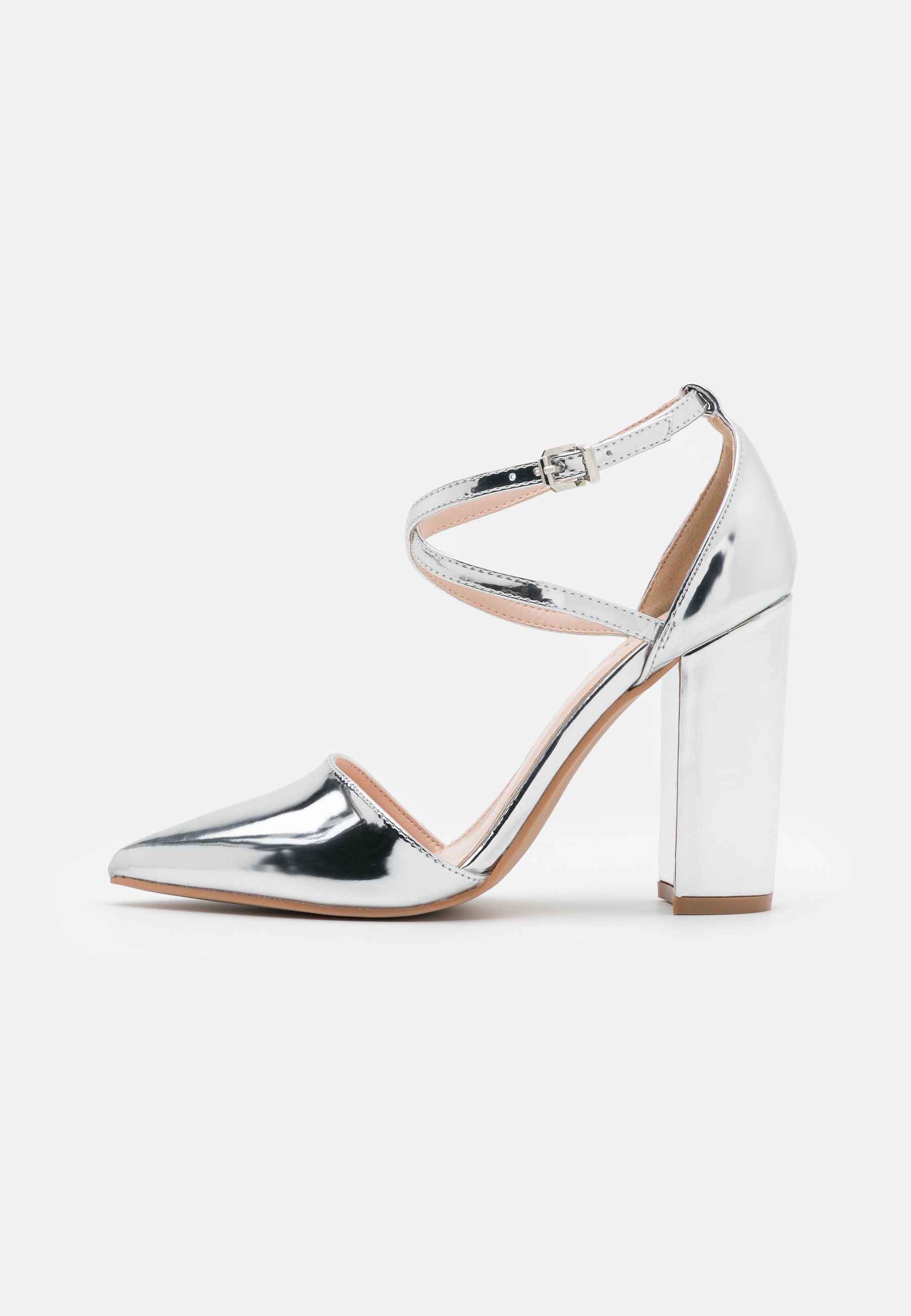 raid wide fit katy blush heeled shoes