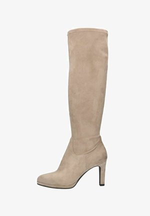 Manfield Stivali con i tacchi - beige