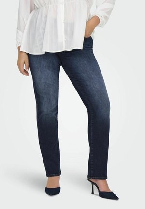 Slim fit jeans - dark-blue denim