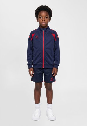 Hummel, CORE 2 0 TRACK ZIP - Trainingsvest - marine true red