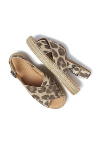 VIA VAI MONDI ISABELLA - Sandalen met plateauzool - brown