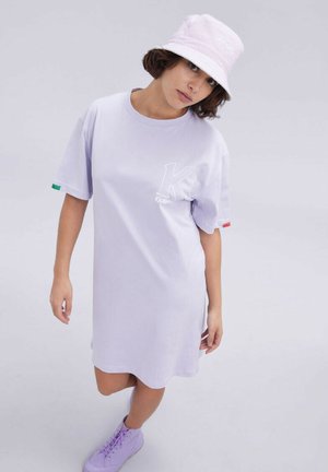 Vestito di maglina - violet