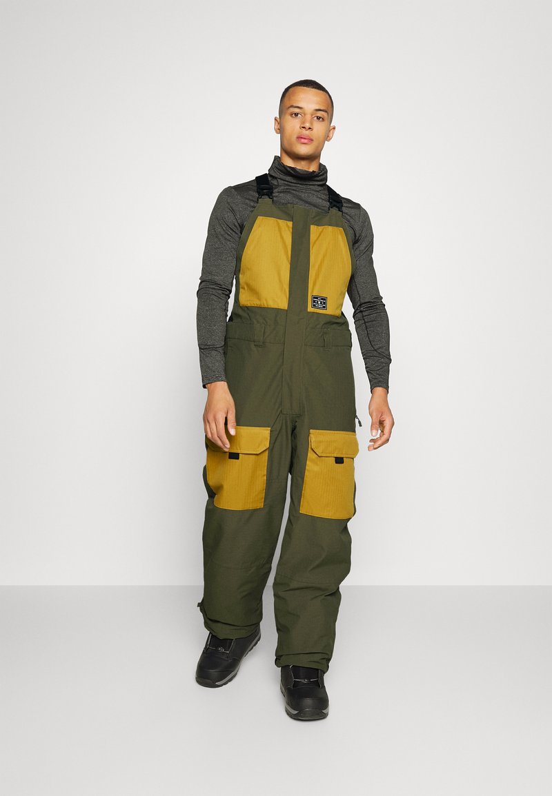 DC Shoes SHADOW BIB Snowboard pants ivy green/dark green Zalando.ie