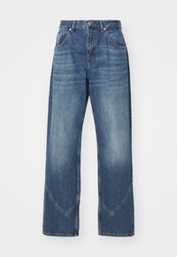 GAME DAY PANTS UNISEX - Jean large - indigo