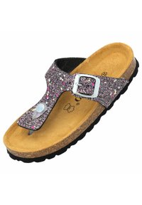 Palado GLITZER - Tåsandaler - violett glitter