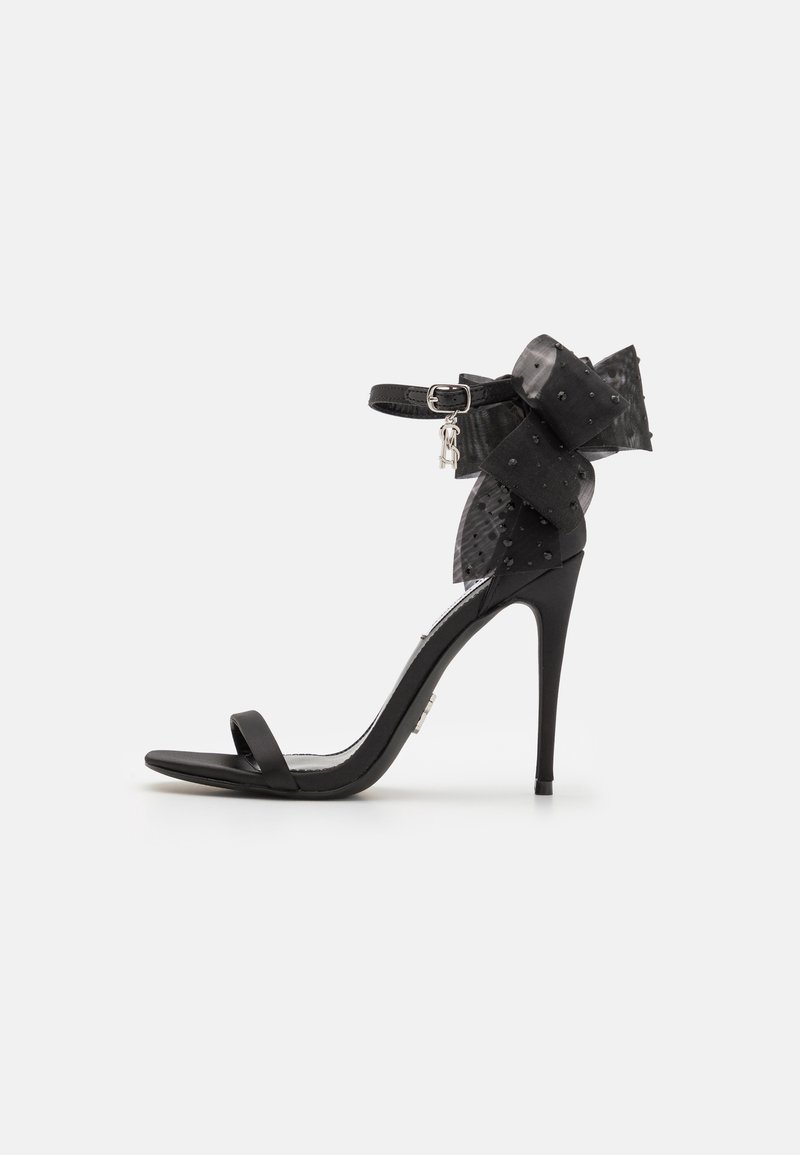 Steve Madden NIKOLE - Sandaalit nilkkaremmillä - black