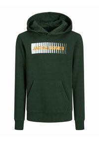 Jack & Jones Junior JJECORP LOGO PLAY - Mikina s kapucí - mountain view