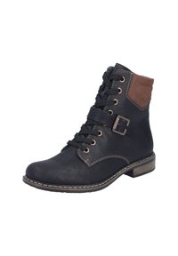 Rieker Bottines à lacets - schwarz