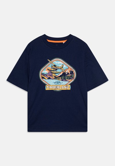 SHORT SLEEVES TEE - T-shirt imprimé - medieval blue