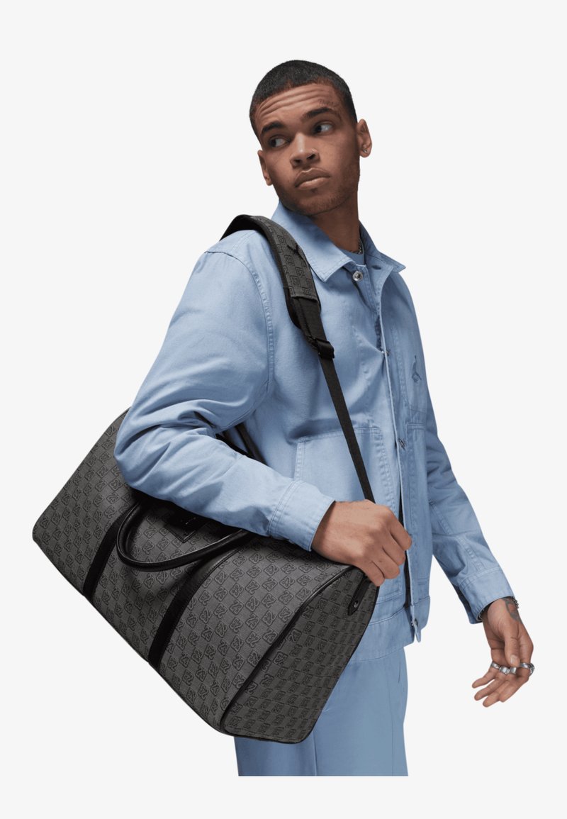 Jordan MONOGRAM DUFFLE BAG MEDIUM - Sports bag - smoke grey/grey 