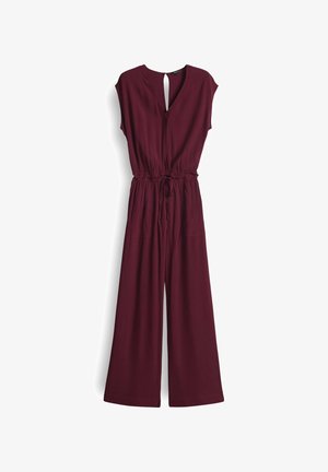 OPUS, RELAXED FIT CREPE STRUCTURE - Jumpsuit - cassis