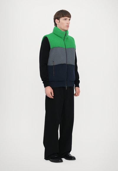 Iceberg Weste - fantasia verde/grigio/blu
