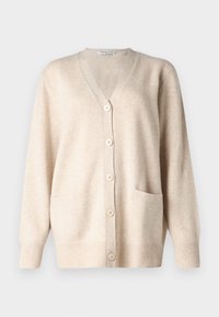 pure cashmere OVERSIZED CARDIGAN Cardigan oatmeal/beige