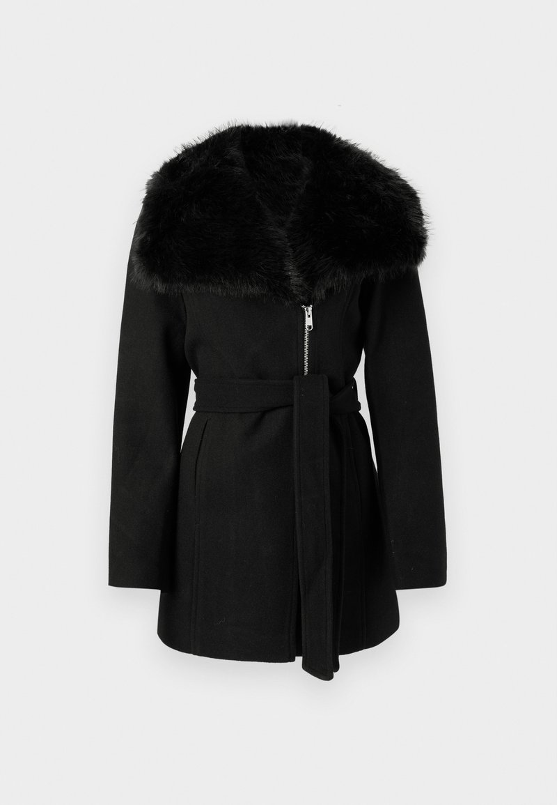 Vero Moda Halflange jas zwart Vero Moda Halflange jas zwart