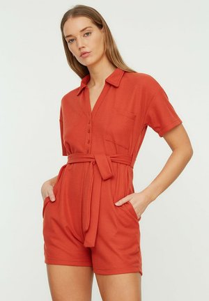Jumpsuit - cognac