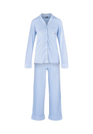 SET - Nachtwäsche Set - ultramarine stripe