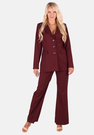 ELEGANCKI KOMPLET - Trousers - wielokolorowy