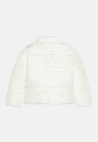 Guess JUNIOR HOODED PADDED PUFFER - Talvitakki - cream white