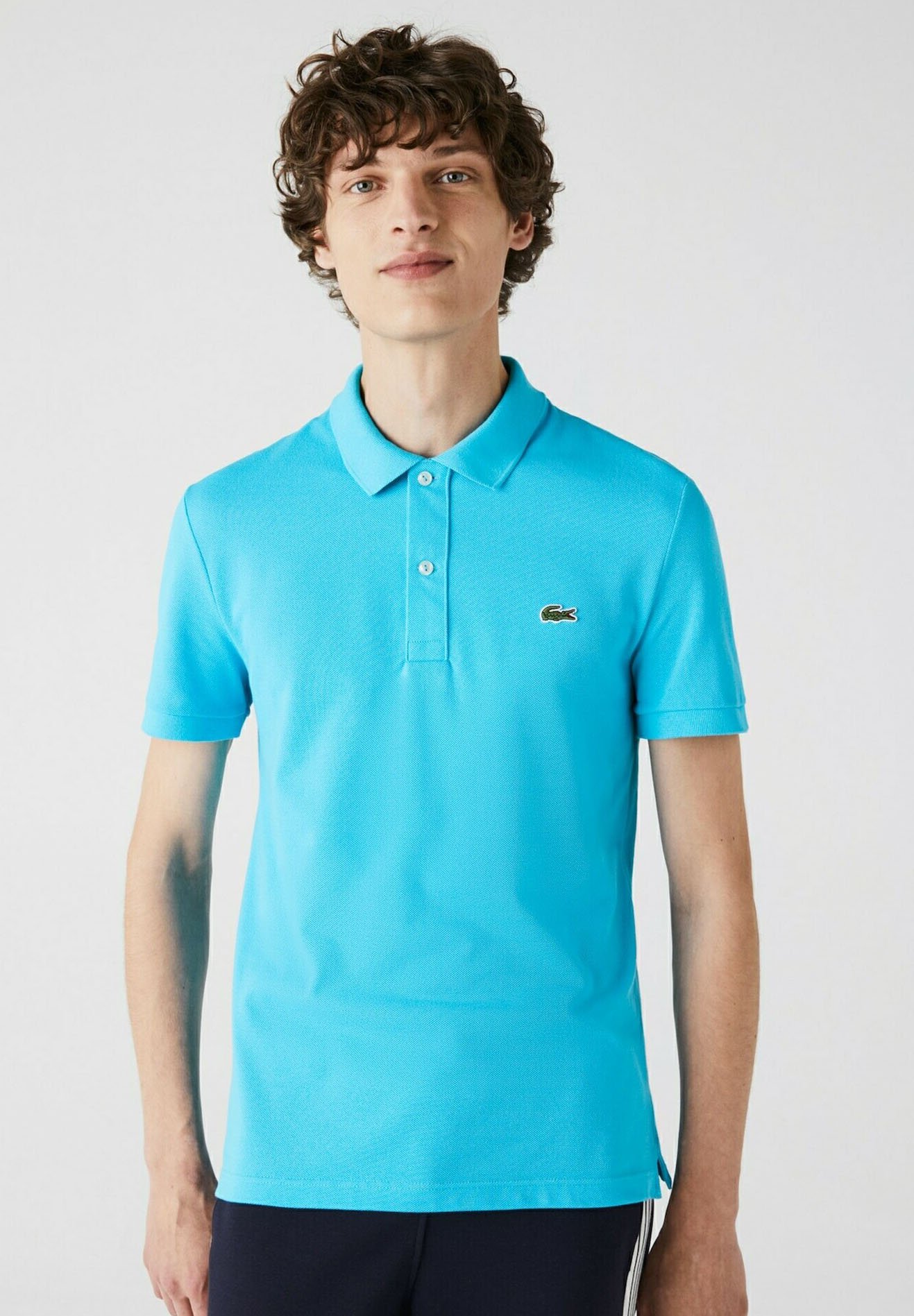 polo lacoste vert fluo