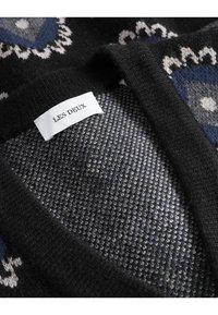 Les Deux ARO - Kardigán - black/blue