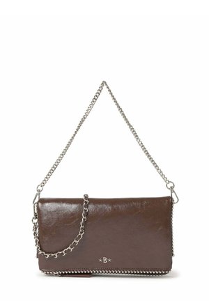 Brownie, BOLSO PEQUEÑO SOLAPA BOLITAS - Handtas - chocolate