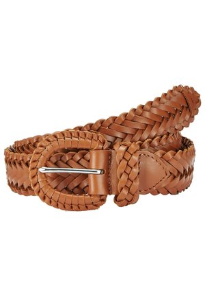 HÜFT - Braided belt - hellbraun
