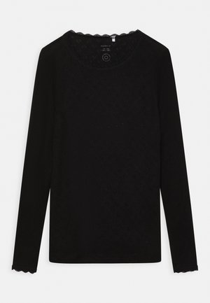 NKFLITTE - Jumper - black