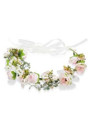 FLOWERS - Accessori capelli - salmon-offwhite-green