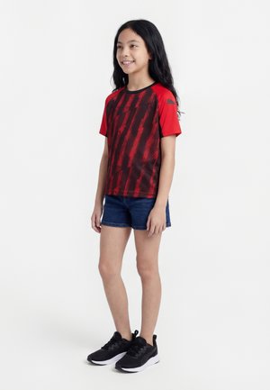Puma INDIVIDUALLIGA GRAPHIC UNISEX - Futbalový dres - red/black